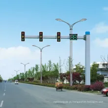 Aviso de trânsito Luz/luz de trânsito/pólos de semáforo